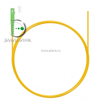 Шнур оптический pt SC/APC 9/125мкм 2*1.5м LSZH