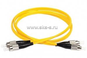 Шнур оптический dpc FC/UPC-FC/UPC 9/125 3.0мм 1м LSZH