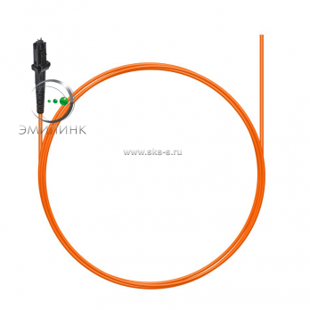 Шнур оптический pt MTRJ/male 50/125мкм 2*1.5м LSZH