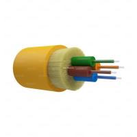 Оптический кабель распределительный, OS2, 9/125, 4 волокна, LSZH, жёлтый