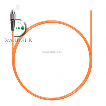 Шнур оптический pt FC/UPC 62.5/125мкм 1.5м LSZH