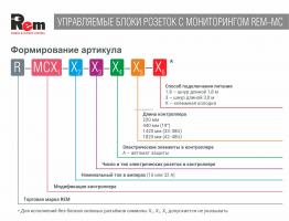 Упр. блок розеток с монит. Rem-MC1 2 S, 2 С19, 32A, алюм., 19", колодка