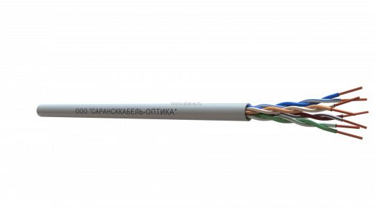 UTP Сat 5e PVC 4х2 AWG24 Standard indoor СКО