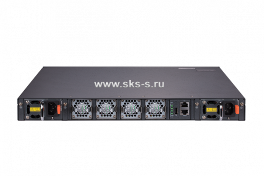 Управляемый коммутатор уровня ядра сети GIGALINK, L3, 48 10Гб/с SFP+, 2* 40Гб/c QSFP+, 4* 100Гб/с QSFP28, 1 RJ45 консольный порт, 1 MGMT